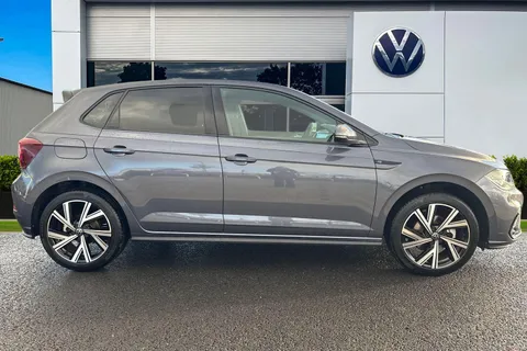 DF74KVP Volkswagen Polo 1.0 TSI 115 R-Line 5dr DSG **HEATED SEATS + 17' BERGAMO** Thumbnail #4