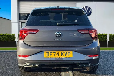 DF74KVP Volkswagen Polo 1.0 TSI 115 R-Line 5dr DSG **HEATED SEATS + 17' BERGAMO** Thumbnail #5