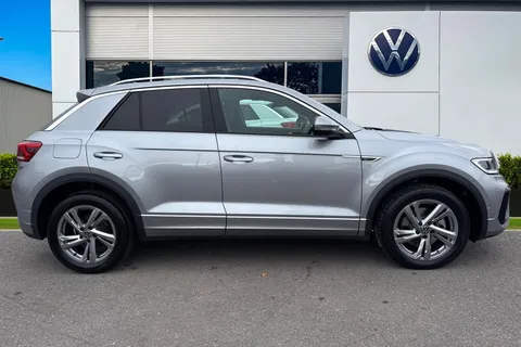 DE74UOL Volkswagen T-Roc 2.0 TDI 150 EVO R-Line 5dr DSG ⭐Low TAX £195 a year⭐ Thumbnail #4