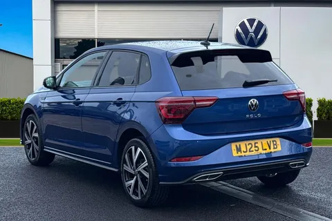 MJ25LVB Volkswagen Polo 1.0 TSI 115 Black Edition 5dr DSG **REAR VIEW CAMERA** Thumbnail #2