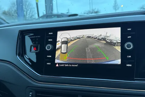 MJ25LVB Volkswagen Polo 1.0 TSI 115 Black Edition 5dr DSG **REAR VIEW CAMERA** Thumbnail #35