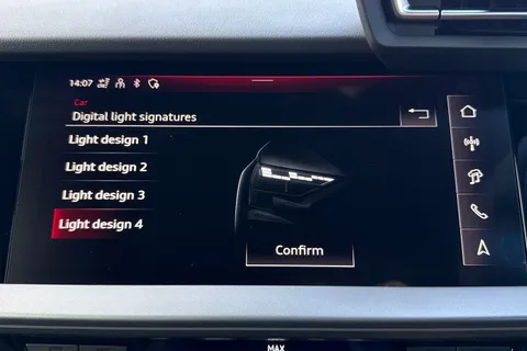 58 of 65 for Audi A3 1.5 TFSI S line Euro 6 (s/s) 4dr