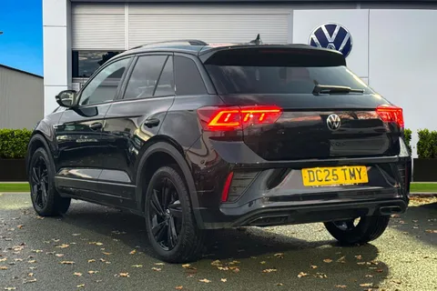 DC25TMY Volkswagen T-Roc 1.5 TSI Black Edition 5dr DSG | Sat Nav | Matrix Automatic Lights Thumbnail #2