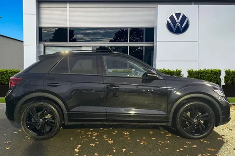 DC25TMY Volkswagen T-Roc 1.5 TSI Black Edition 5dr DSG | Sat Nav | Matrix Automatic Lights Thumbnail #3