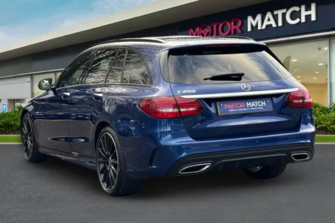 HX21ZBD Mercedes-Benz C Class 1.5 C200 MHEV AMG Line Night Edition (Premium Plus) G-Tronic+ Euro 6 (s/s) 5dr Thumbnail #3