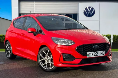 DX22LHE Ford Fiesta 1.0T EcoBoost MHEV ST-Line Euro 6 (s/s) 5dr Thumbnail #2