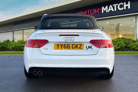 YY66GKZ Audi A5 Cabriolet 2.0 TDI S line Special Edition Plus Euro 6 (s/s) 2dr Thumbnail #4