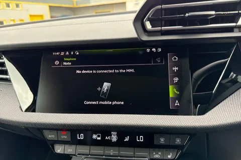 PF25AYA Audi A3 35 TFSI Black Edition 4dr S Tronic Thumbnail #48