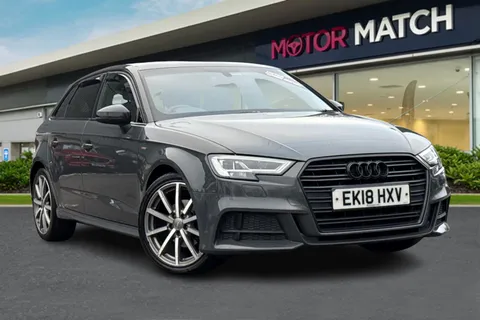 EK18HXV Audi A3 1.0 TFSI Black Edition Sportback Euro 6 (s/s) 5dr Thumbnail #1