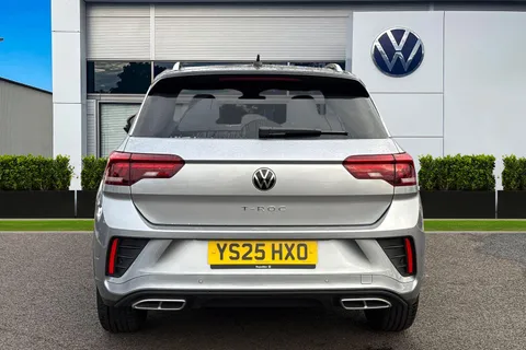 YS25HXO Volkswagen T-Roc 1.5 TSI R-Line 5dr DSG, **19 INCH BLACK MISANO ALLOYS** Thumbnail #4