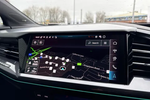 PX75KNJ Audi Q4 125kW 35 55kWh Black Edition 5dr Auto Thumbnail #10