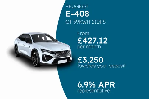 1 of 1 for PEUGEOT e-408 GT 59KWH 210PS - PCP