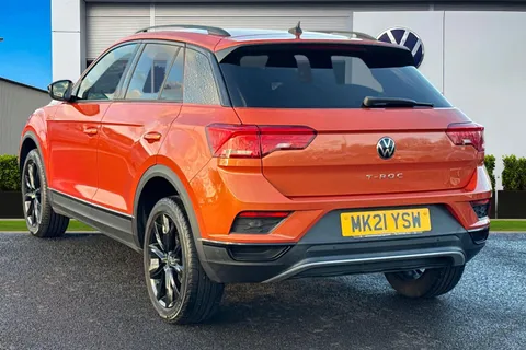 MK21YSW Volkswagen T-Roc 1.5 TSI EVO Black Edition 5dr DSG Thumbnail #3
