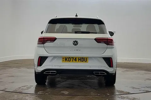 KO74HDU Volkswagen T-Roc 1.5 TSI R-Line 5dr DSG⭐ Sunroof, Rear-view camera, 18' 'Nevada' Black Alloy Thumbnail #9