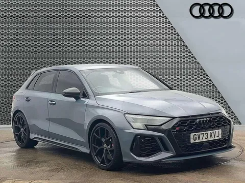 GV73KVJ Audi RS 3 RS 3 Sportback Carbon Black   400 PS S tronic Thumbnail #1