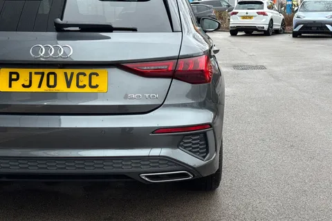 PJ70VCC Audi A3 2.0 TDI 30 S line Sportback Euro 6 (s/s) 5dr Thumbnail #29