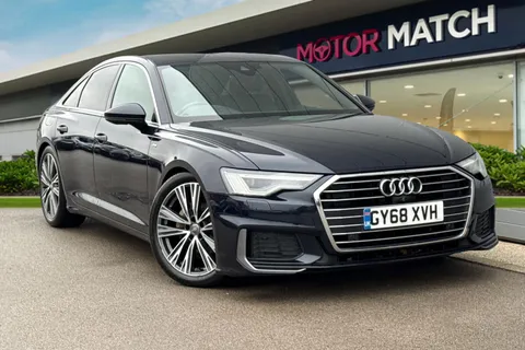 GY68XVH Audi A6 Saloon 2.0 TDI 40 S line S Tronic Euro 6 (s/s) 4dr Thumbnail #1