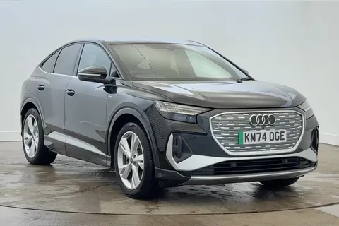 KM74OGE Audi Q4 e-tron 210kW 45 82kWh S Line 5dr Auto [Leather] Thumbnail #1