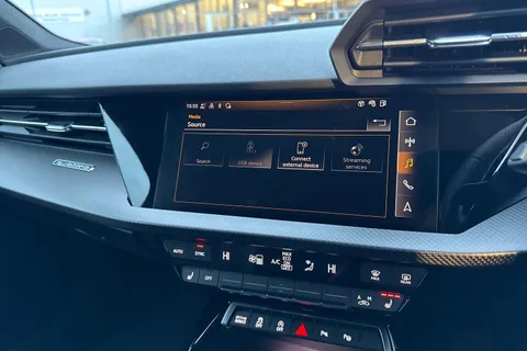 KS75BWE Audi A3 (A7) 2.5 TFSI Carbon Black Sportback 5dr Petrol S Tronic quattro Euro 6 (s/s) (400 ps) Thumbnail #34