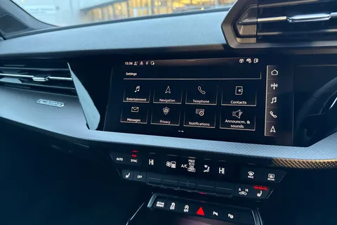 KS75BWE Audi A3 (A7) 2.5 TFSI Carbon Black Sportback 5dr Petrol S Tronic quattro Euro 6 (s/s) (400 ps) Thumbnail #46