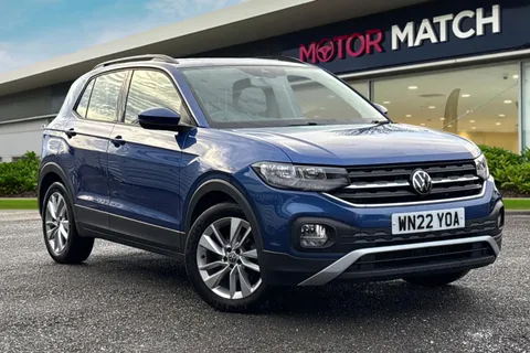 WN22YOA Volkswagen T-Cross 1.0 TSI SE Euro 6 (s/s) 5dr Thumbnail #1