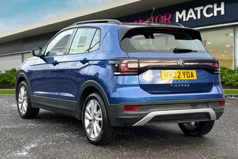 WN22YOA Volkswagen T-Cross 1.0 TSI SE Euro 6 (s/s) 5dr Thumbnail #2