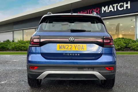 WN22YOA Volkswagen T-Cross 1.0 TSI SE Euro 6 (s/s) 5dr Thumbnail #4