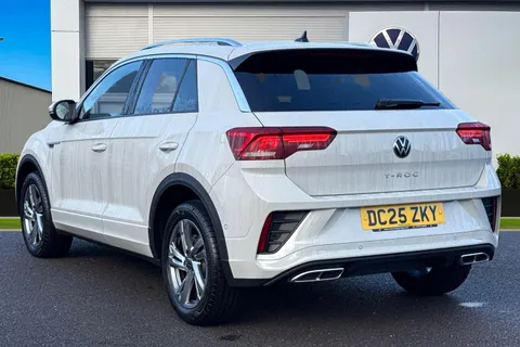 DC25ZKY Volkswagen T-Roc 2.0 TDI 150 EVO R-Line 5dr DSG⭐ Low TAX £195 a Year⭐ Thumbnail #3