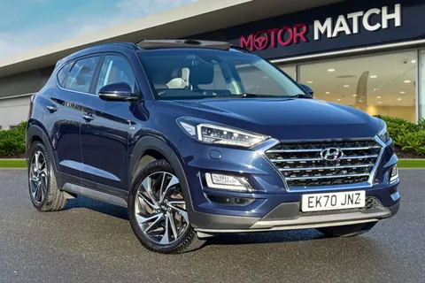 EK70JNZ Hyundai Tucson 1.6 CRDi MHEV Premium SE DCT Euro 6 (s/s) 5dr Thumbnail #2