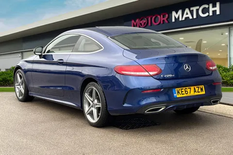KE67AZW Mercedes-Benz C Class 2.1 C220d AMG Line G-Tronic+ Euro 6 (s/s) 2dr Thumbnail #3