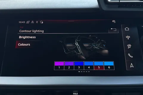 58 of 65 for Audi A3 1.5 TFSI S line Sportback Euro 6 (s/s) 5dr