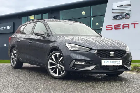 DK75VHZ SEAT Leon 1.5 eTSI MHEV FR Sport Estate 5dr Petrol Hybrid DSG Euro 6 (s/s) (150 ps) Thumbnail #2