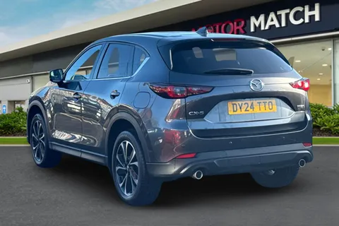 DY24TTO Mazda Cx-5 2.0 e-SKYACTIV G MHEV Exclusive-Line Auto Euro 6 (s/s) 5dr Thumbnail #3