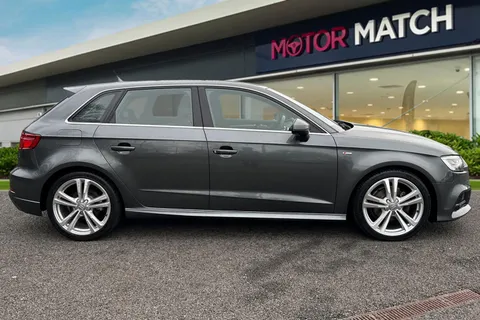 KY17LYT Audi A3 1.4 TFSI CoD S line Sportback S Tronic Euro 6 (s/s) 5dr Thumbnail #4