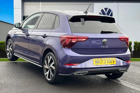 MK73NVV Volkswagen Polo 1.0 TSI R-Line 5dr **HEATED SEATS, REAR CAM, 17' BERGAMOS** Thumbnail #2