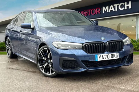 YA70BKG BMW 5 Series 2.0 520d MHT M Sport Steptronic Euro 6 (s/s) 4dr Thumbnail #2