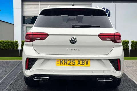 KR25XBV Volkswagen T-Roc 2.0 TDI 150 EVO R-Line 5dr DSG**PAN ROOF + REVESING CAMERA + 18' NEVADA ALL Thumbnail #5
