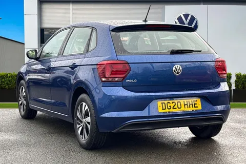 DG20HHE Volkswagen Polo 1.0 TSI 95 SE 5dr | Front and Rear Parking Sensors | Spare Wheel Thumbnail #2
