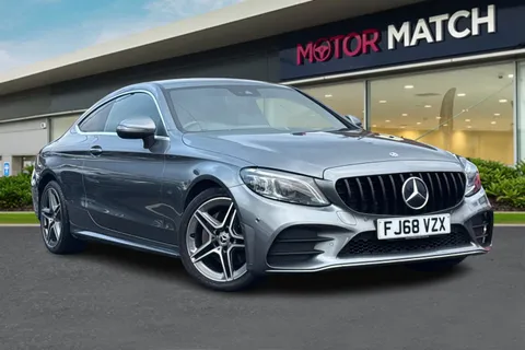 FJ68VZX Mercedes-Benz C Class 2.0 C220d AMG Line (Premium) G-Tronic+ Euro 6 (s/s) 2dr Thumbnail #2