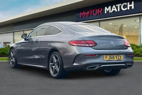 FJ68VZX Mercedes-Benz C Class 2.0 C220d AMG Line (Premium) G-Tronic+ Euro 6 (s/s) 2dr Thumbnail #3