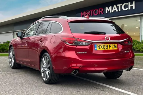 NX68FCM Mazda Mazda6 2.2 SKYACTIV-D Sport Nav+ Tourer Euro 6 (s/s) 5dr Thumbnail #3