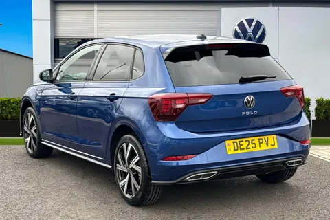 DE25PVJ Volkswagen Polo 1.0 TSI 115 R-Line 5dr DSG **17' BERGAMO ALLOYS + HEATED SEATS** Thumbnail #3
