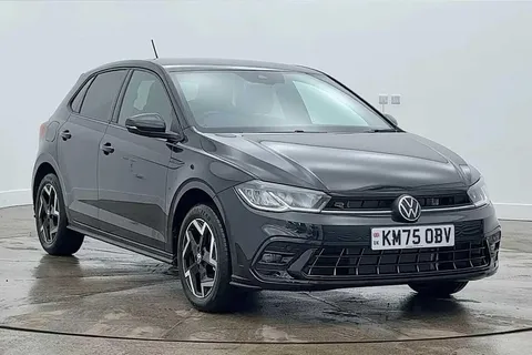 KM75OBV Volkswagen Polo 1.0 TSI 115 R-Line 5dr DSG ⭐Heated front seats⭐ Thumbnail #1