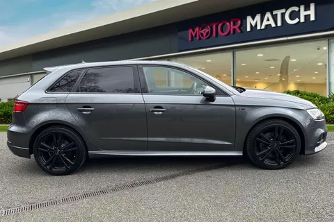 PG66ZBR Audi A3 2.0 TDI S line Sportback S Tronic Auto 6Spd quattro Euro 6 (s/s) 5dr Thumbnail #4