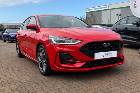 DY24PLF Ford Focus 1.0T EcoBoost MHEV ST-Line X Hatchback 5dr Petrol Hybrid DCT Euro 6 (s/s) (155 ps) Thumbnail #9