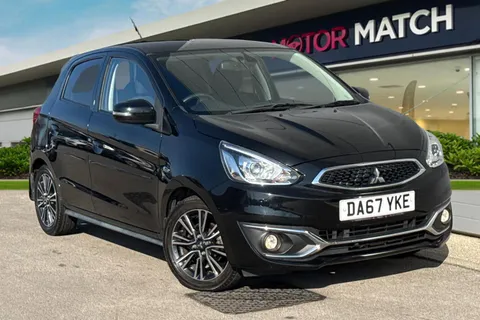 DA67YKE Mitsubishi Mirage 1.2 Juro CVT Euro 6 (s/s) 5dr Thumbnail #2