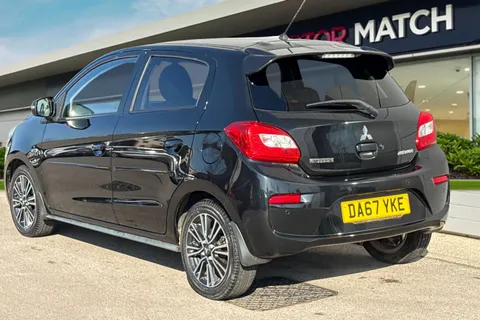 DA67YKE Mitsubishi Mirage 1.2 Juro CVT Euro 6 (s/s) 5dr Thumbnail #3