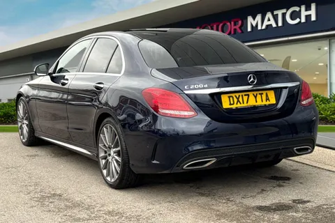 DX17YTA Mercedes-Benz C Class 1.6 C200d AMG Line (Premium Plus) G-Tronic+ Euro 6 (s/s) 4dr Thumbnail #3