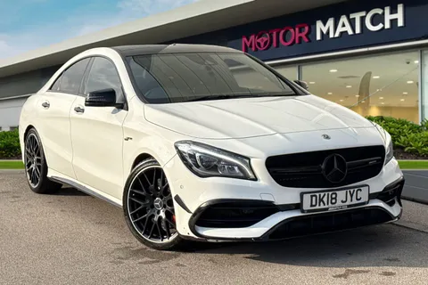DK18JYC Mercedes-Benz Cla Class 2.0 CLA45 AMG Coupe SpdS DCT 4MATIC Euro 6 (s/s) 4dr Thumbnail #2