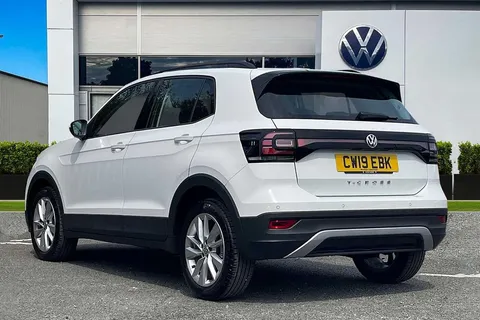 CW19EBK Volkswagen T-Cross 1.0 TSI (115ps) SE Hatchback ⭐Park sensers front and rear⭐ Thumbnail #4